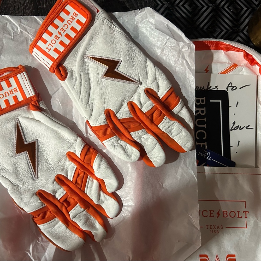 Brand New- LIMITED EDITION Whataburger batting gloves